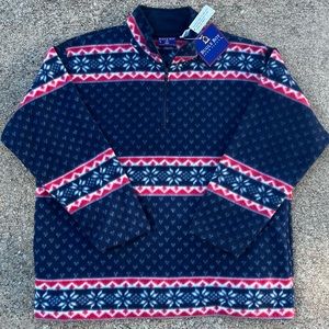 Vintage Bugle Boy 1/4 zip Fleece - New with tags